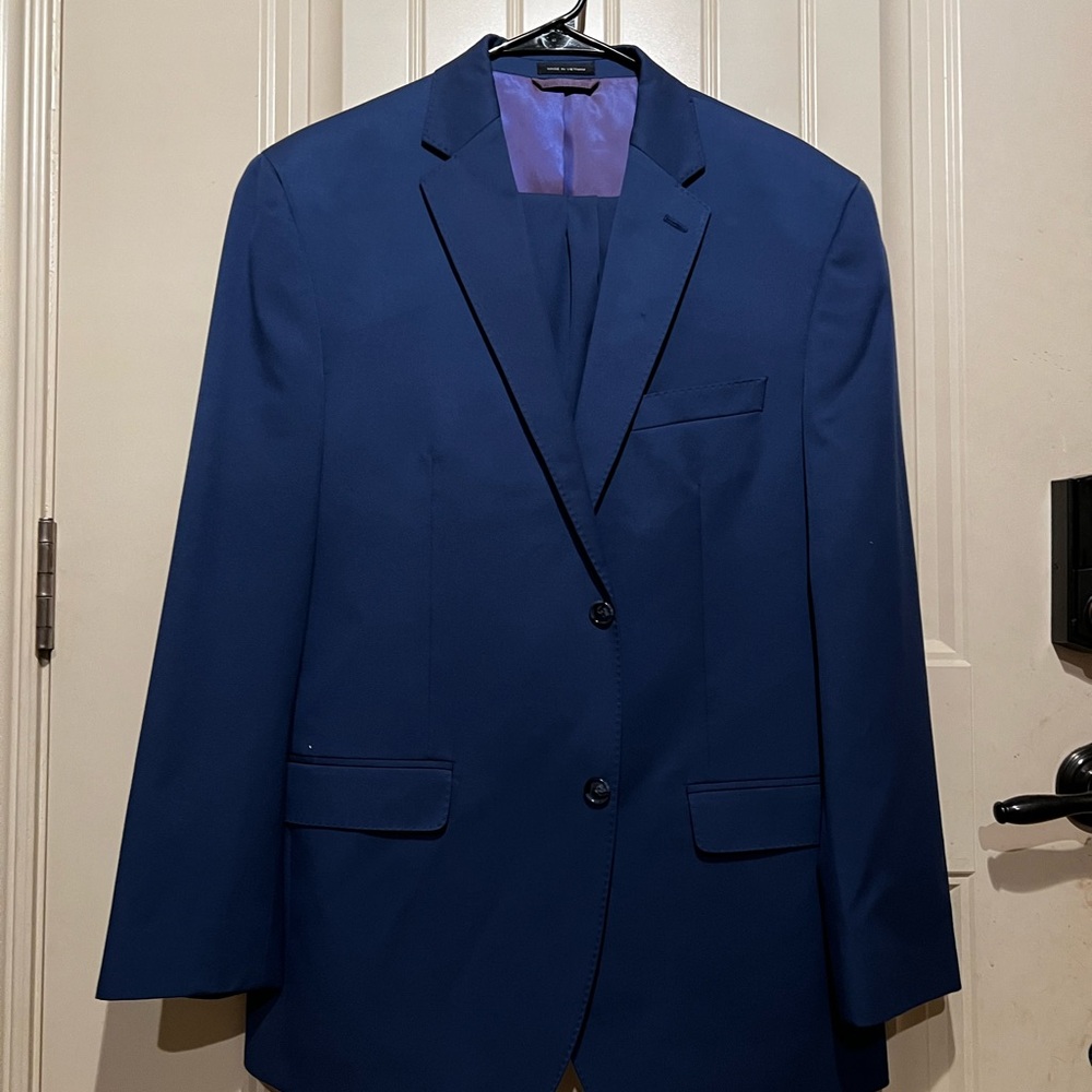 Men's Blue Sean John suit